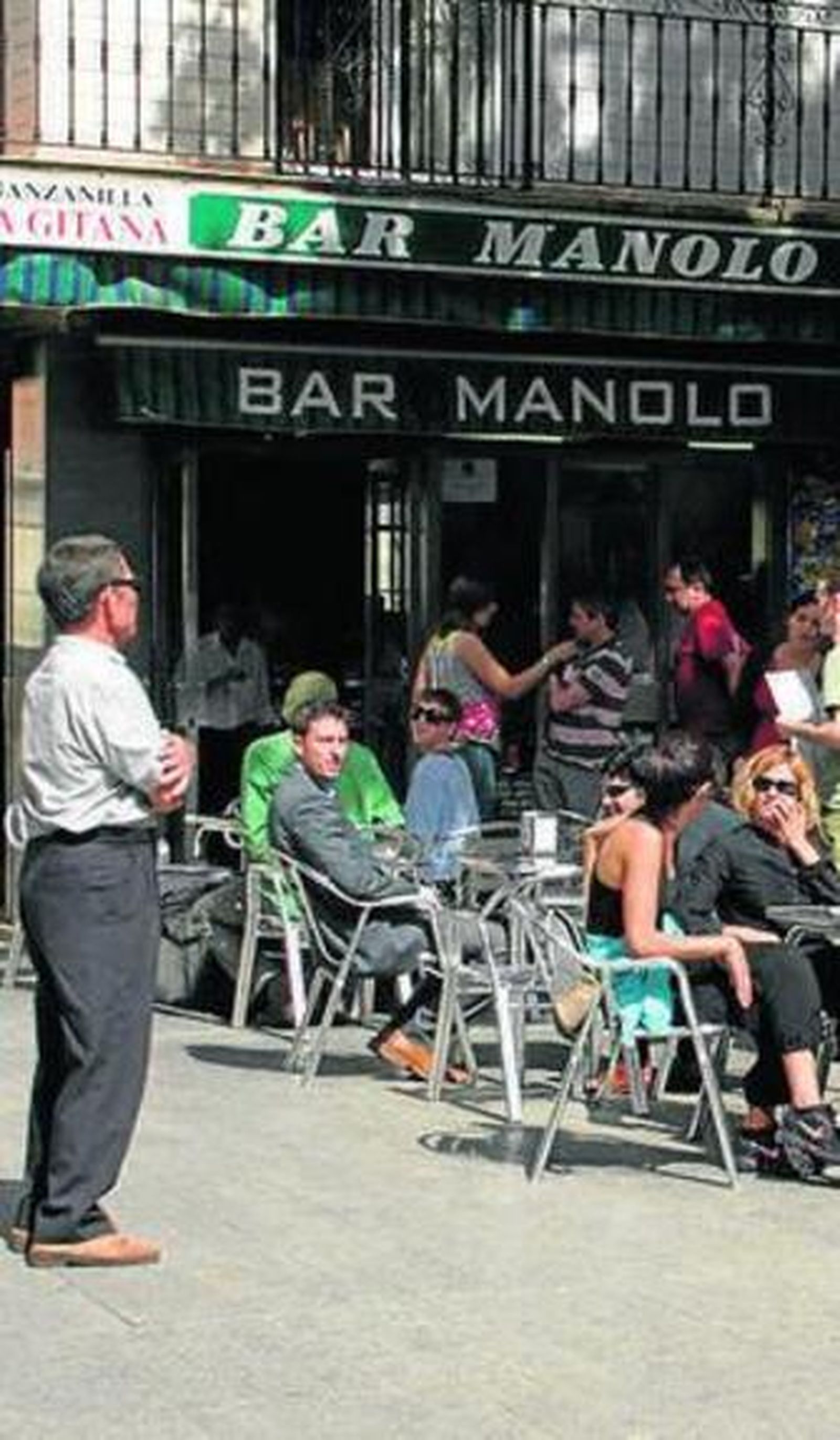 Una terraza de la Alfalfa.
