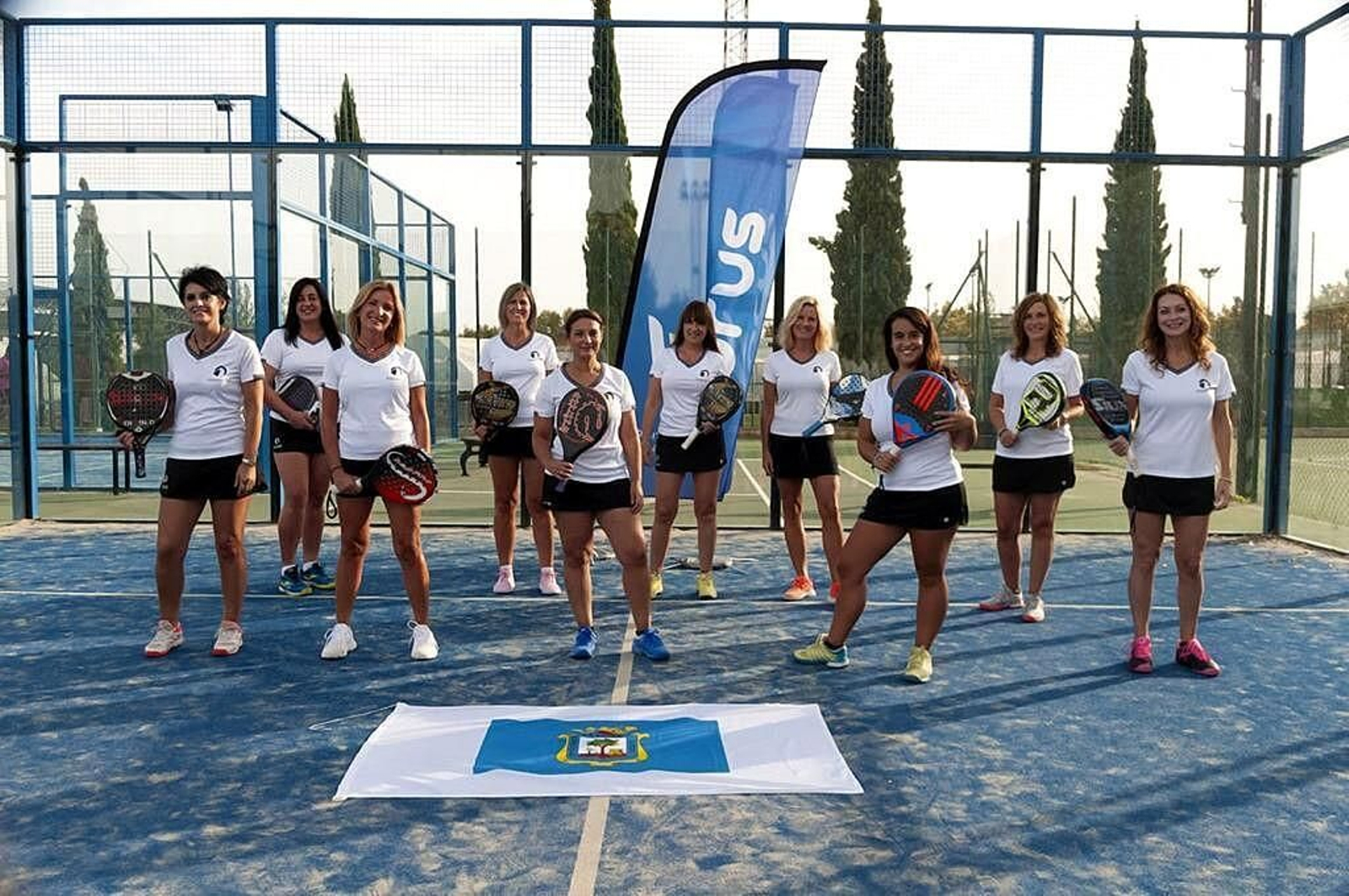 El equipo femenino del Adarsa Sur de Pádel cuenta con un importante apoyo más.