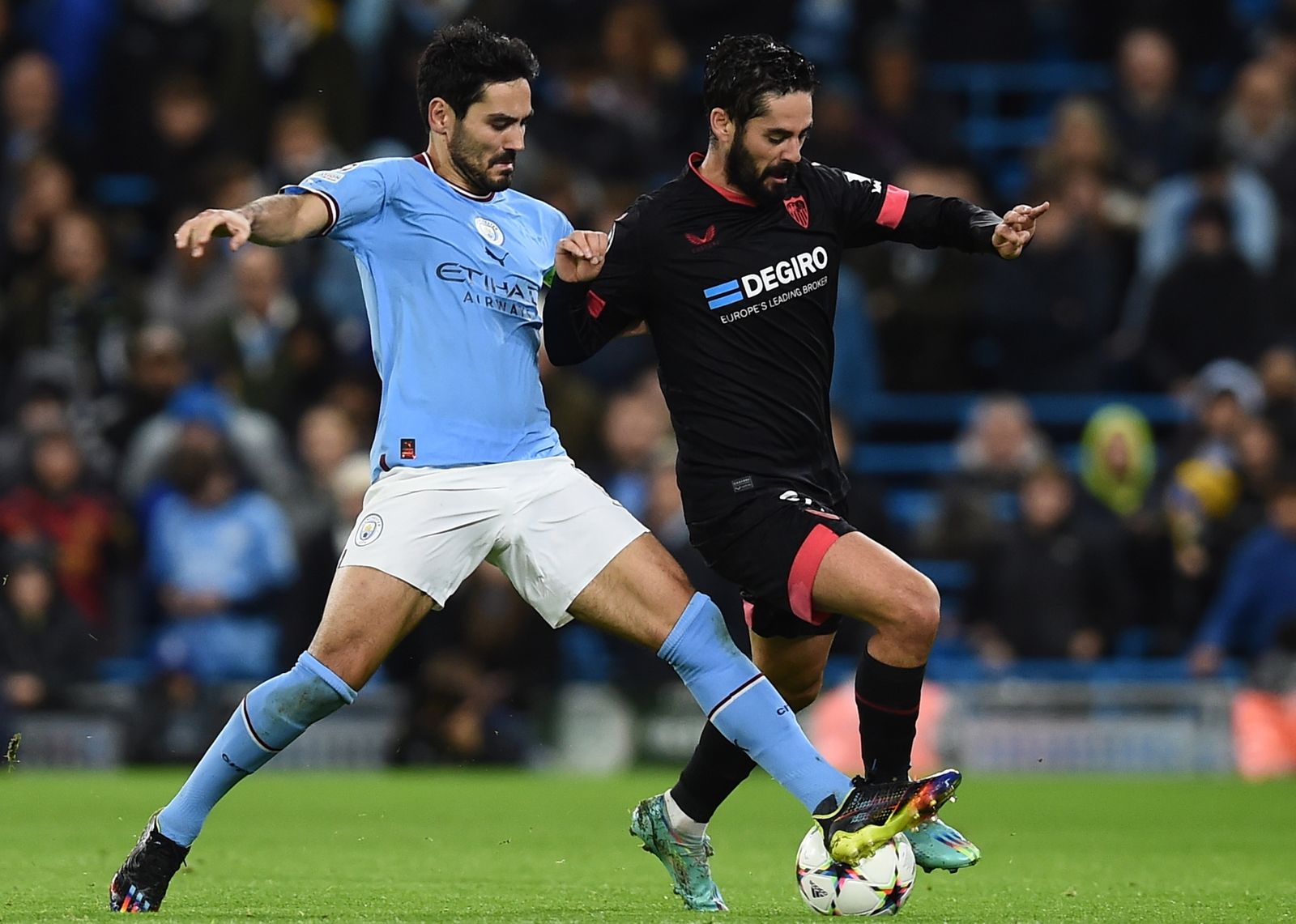 Las fotos del Manchester City-Sevilla de Champions