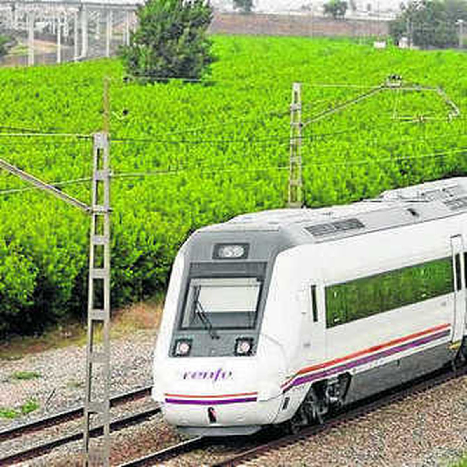Un tren de Renfe.