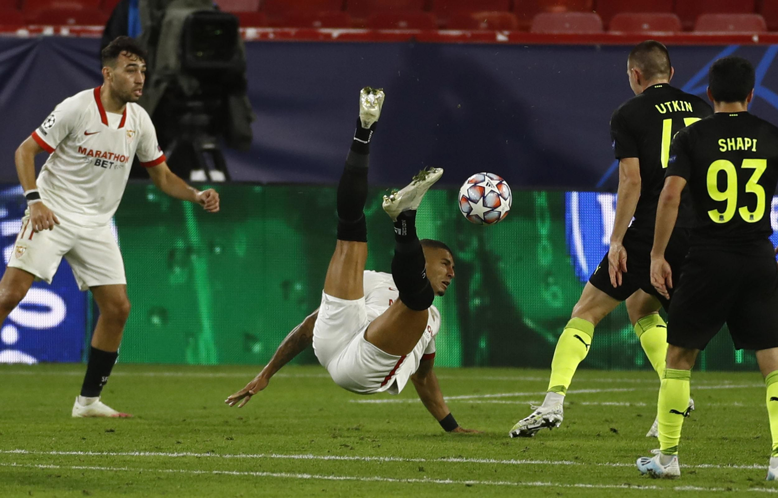 Las imágenes del Sevilla-Krasnodar