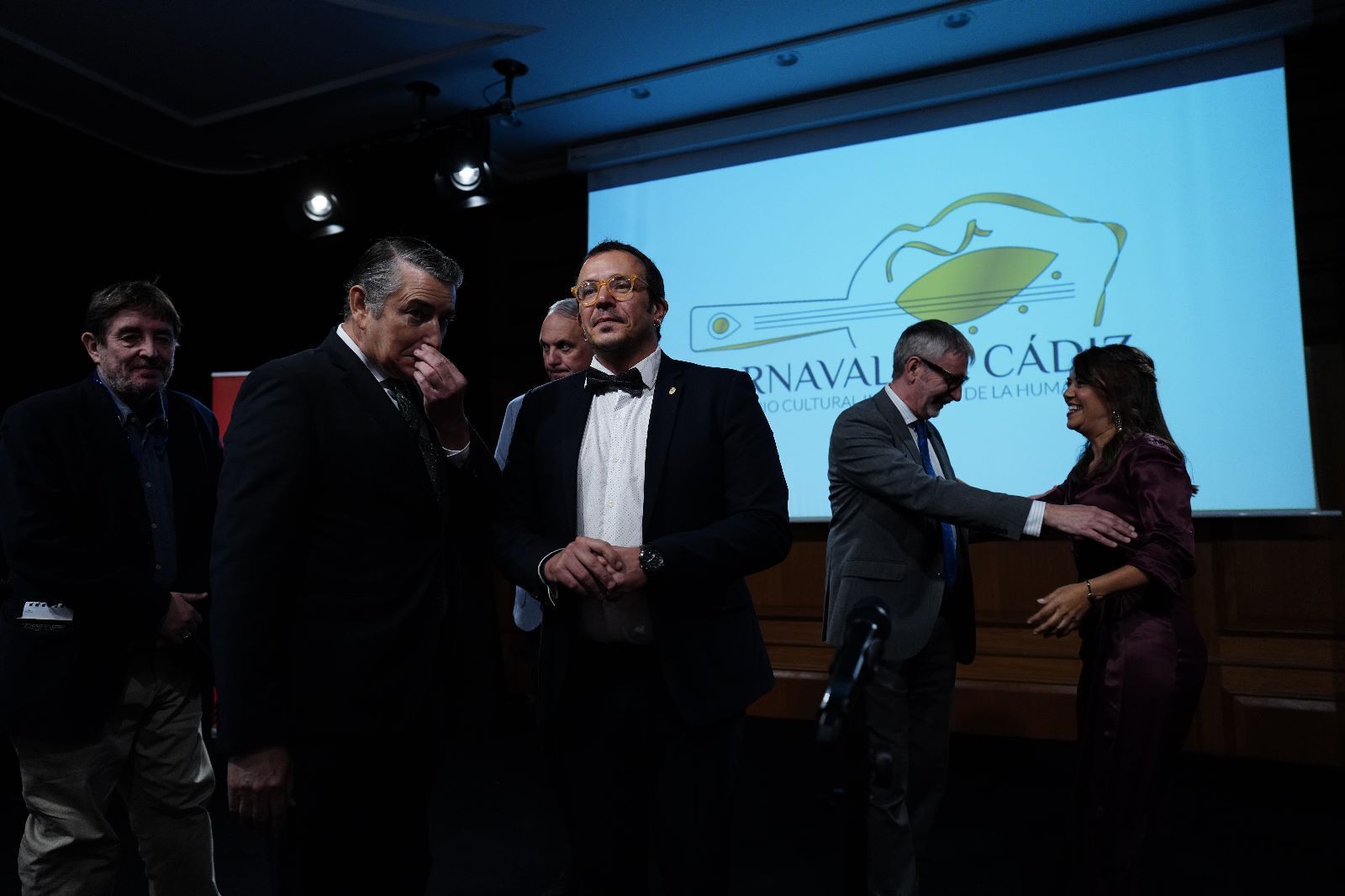 Las imágenes de la presentación de la candidatura del Carnaval de Cádiz a Patrimonio Cultural Inmaterial de la Humanidad.