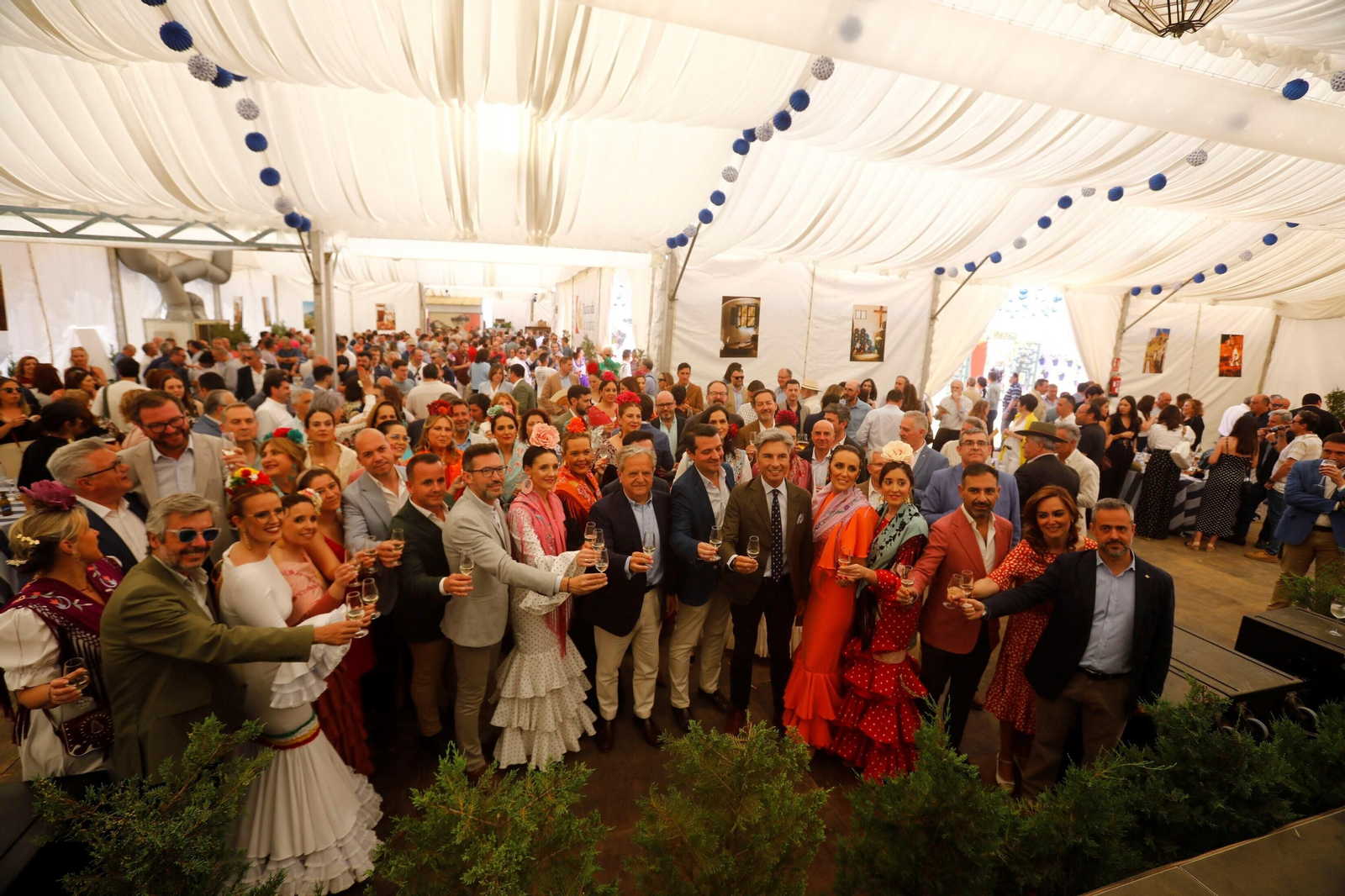 Las recepciones del miércoles de la Feria de Córdoba, en imágenes