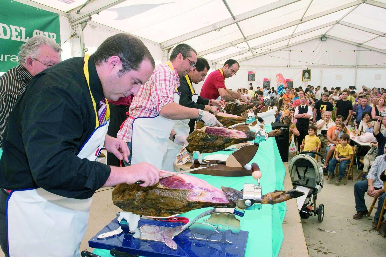 Feria del Jamón y del Cerdo Ibérico de Aracena.