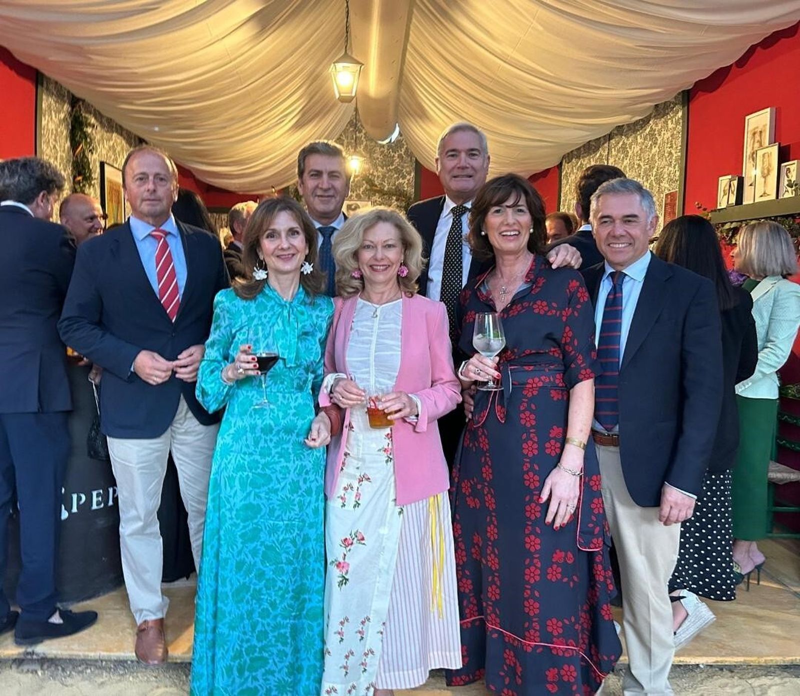 Luis de Bernardi, May Castaño, Manuel Anelo, María del Mar Ojuel, J. Javier Díaz, Almudena Martínez y Eduardo Coto.