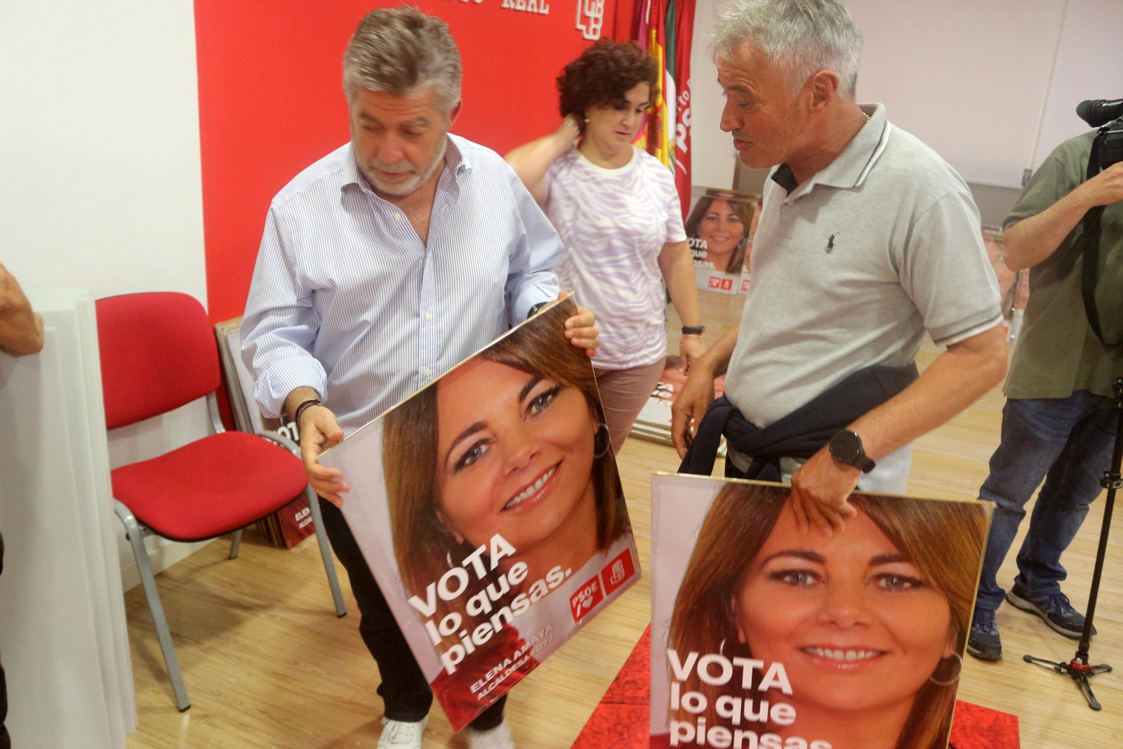 Las imágenes del comienzo de la campaña electoral en Puerto Real