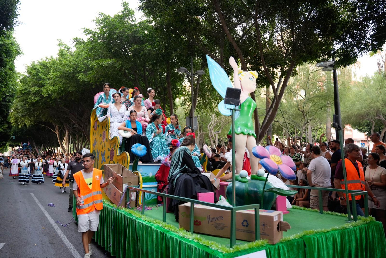 Así se ha vivido la Batalla de Flores en la Feria de Almería