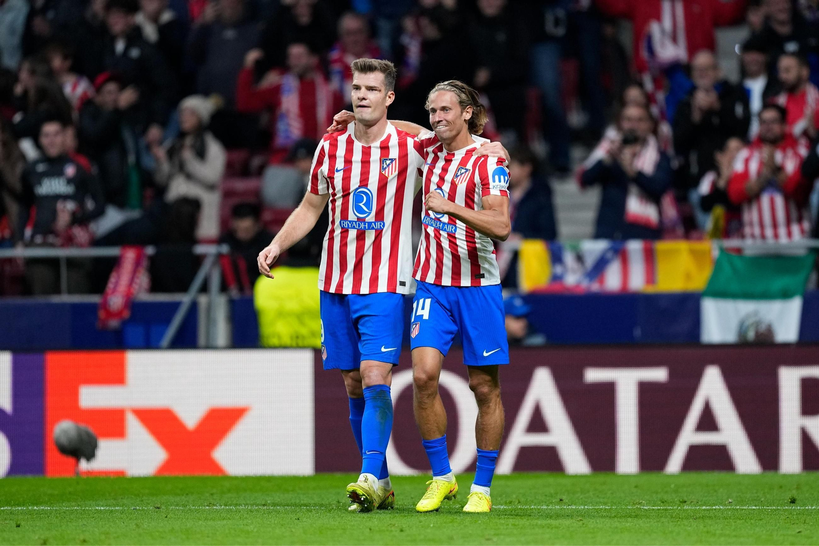 Las imágenes del Atlético de Madrid-Unión Saint-Gilloise