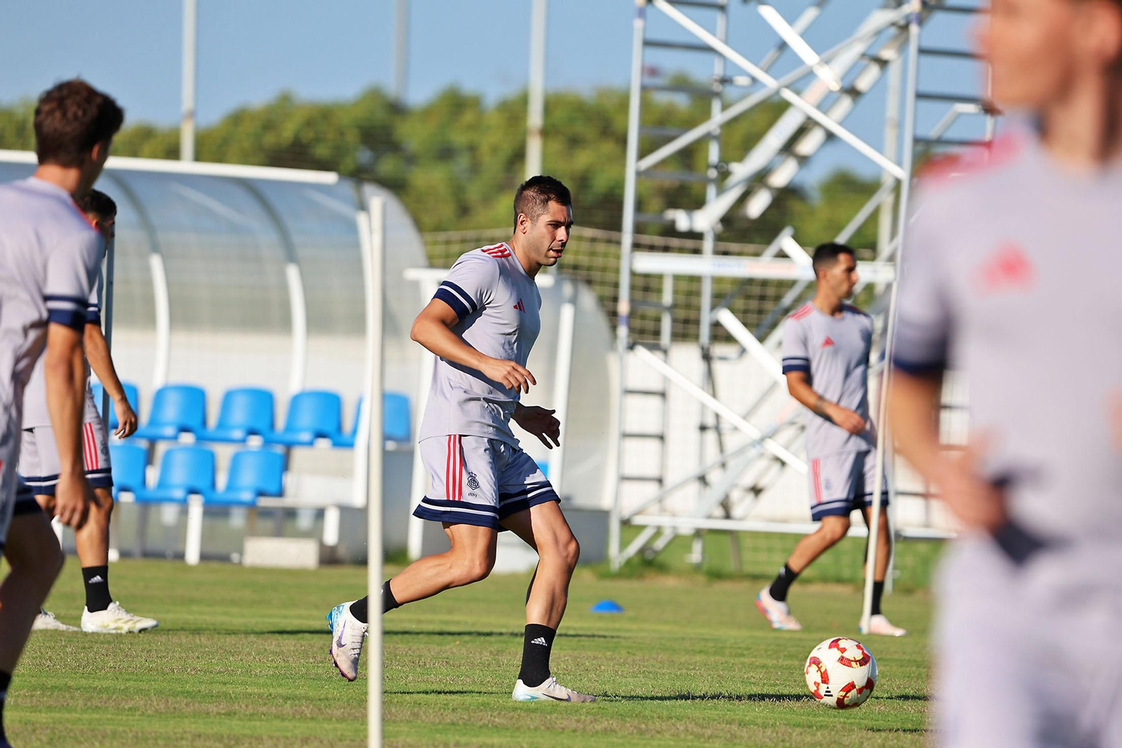 Las imágenes del primer entrenamiento del del Recreativo de Huelva