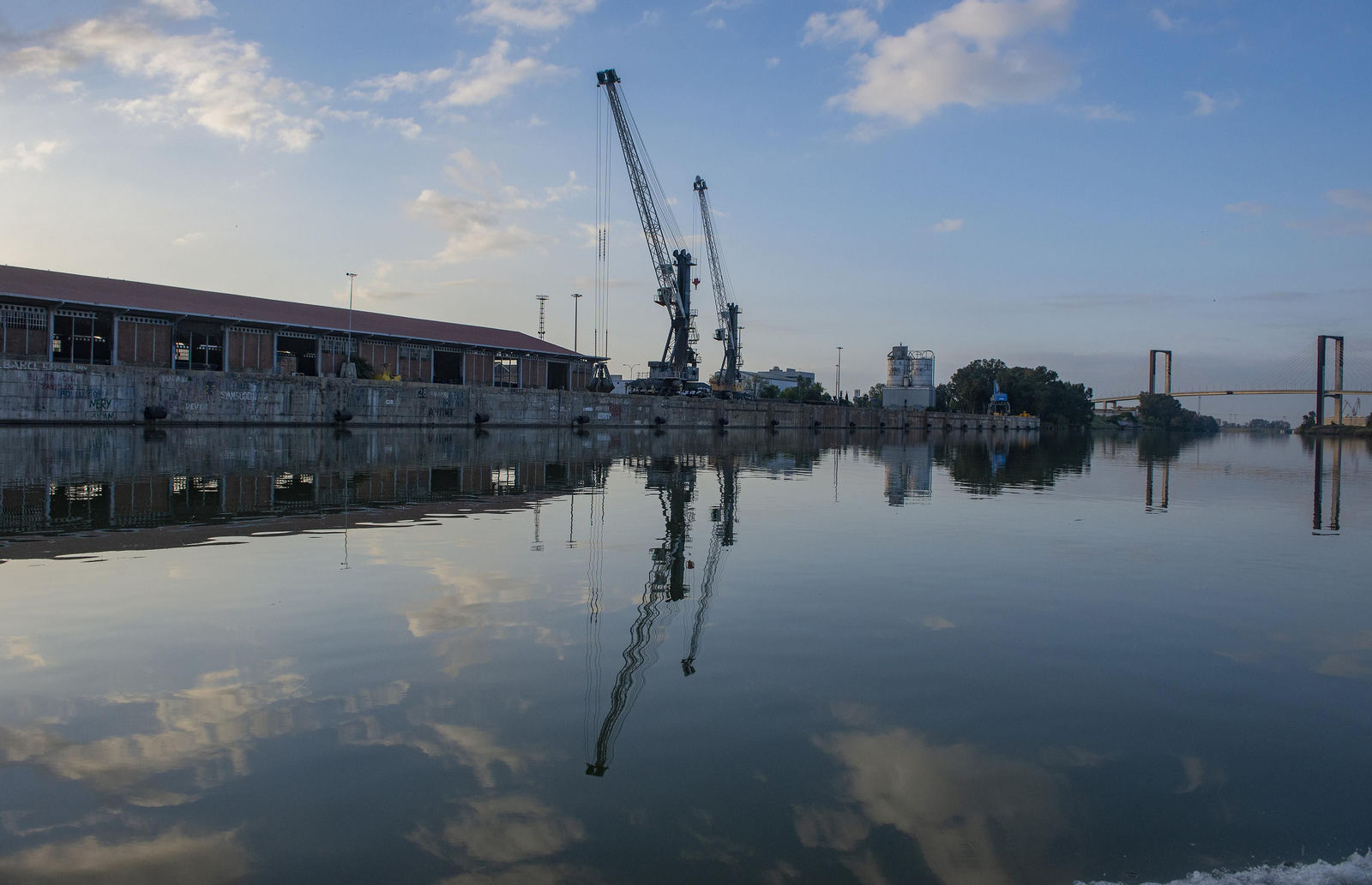 Travesía en barco por el Guadalquivir
