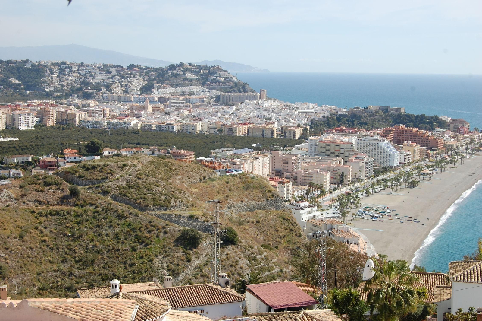 Horizonte de Almuñécar, uno de los municipios afectados por el Plan de Protección del Corredor Litoral.