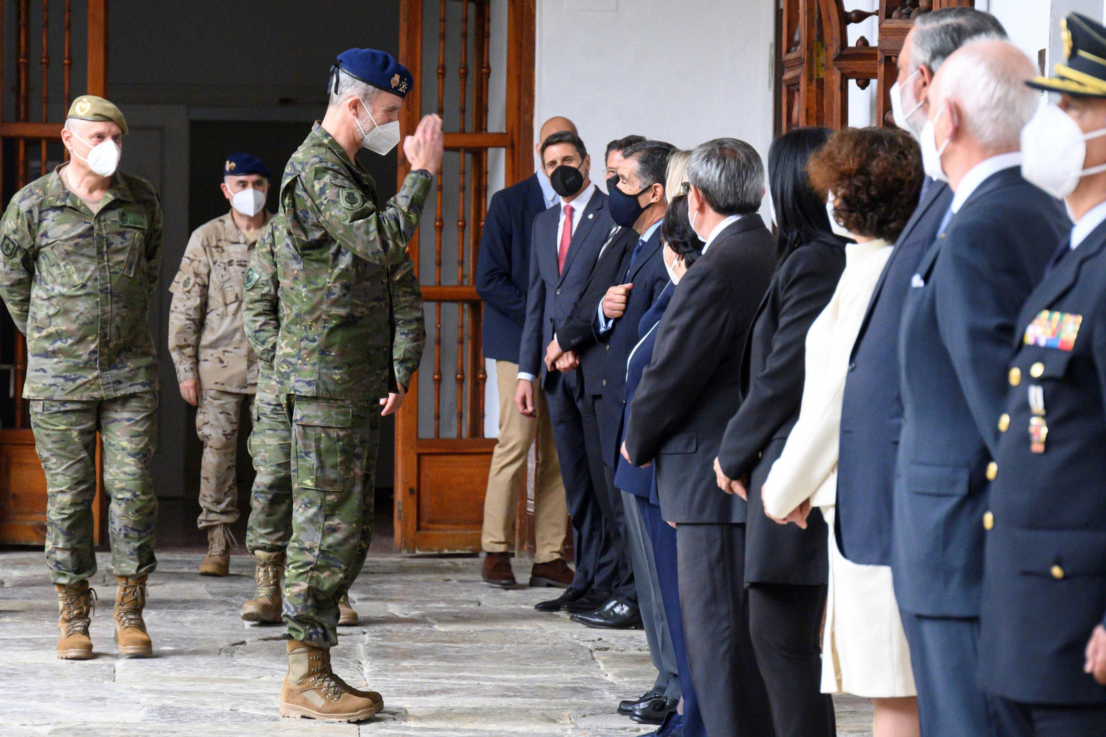Fotos: el Rey Felipe VI visita el Madoc de Granada