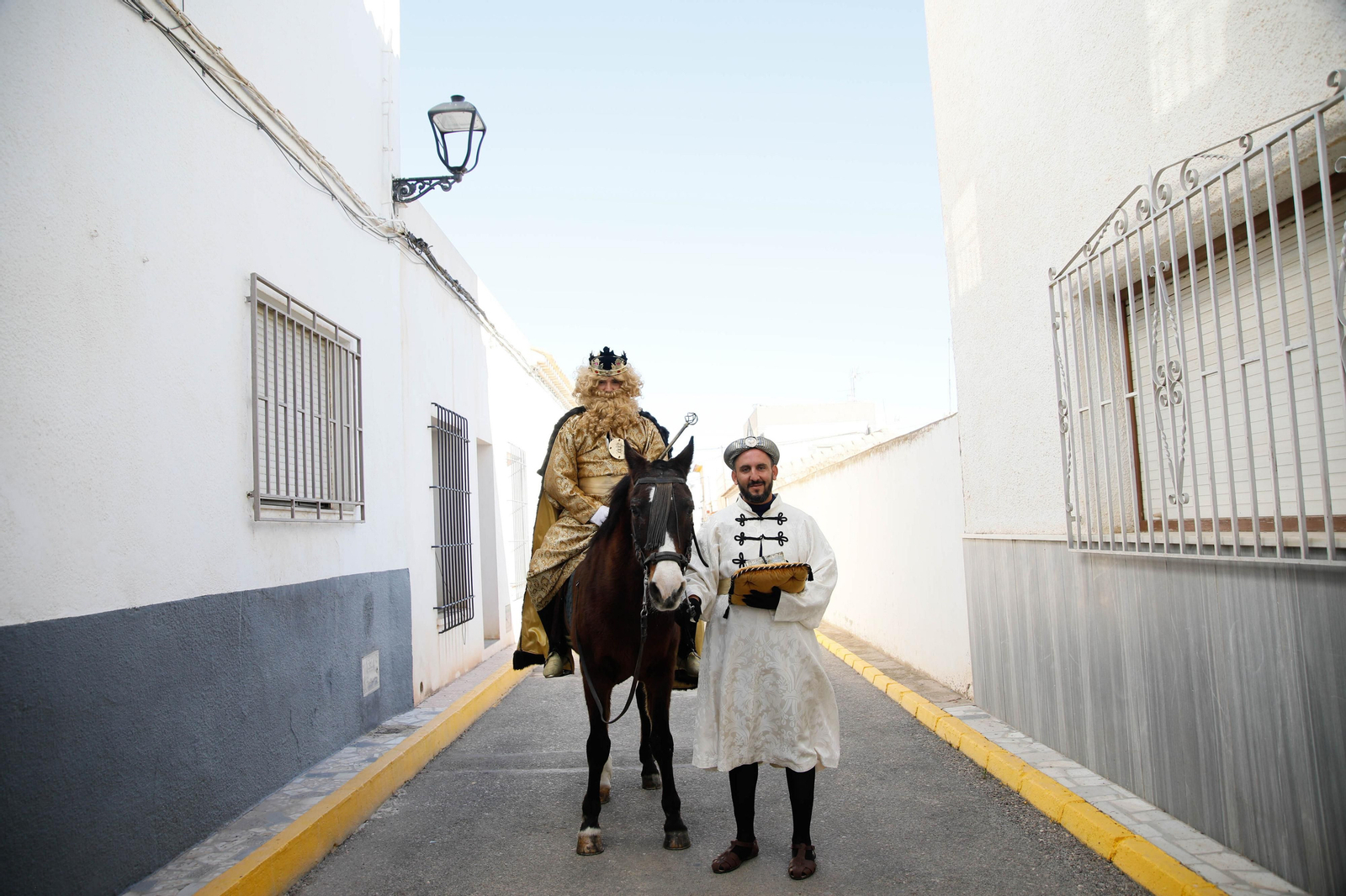 Las imágenes del Auto Sacramental de los Reyes Magos en Los Gallardos