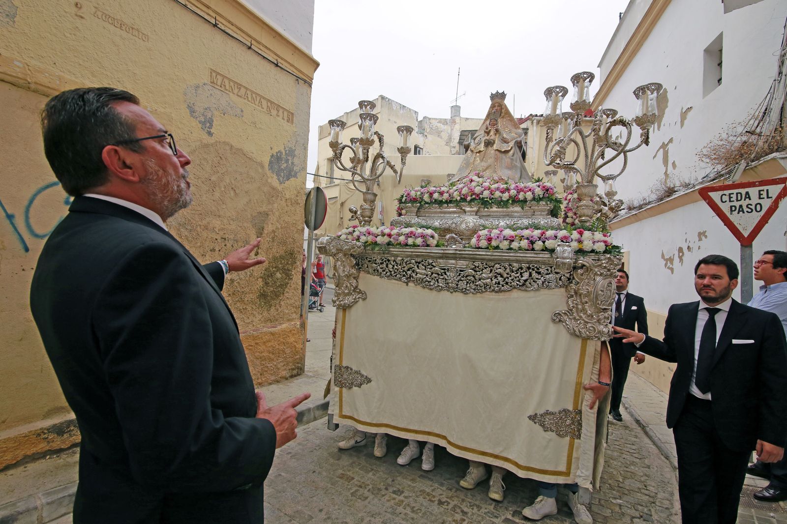 Imágenes de la procesión del Corpus de Minerva 2019