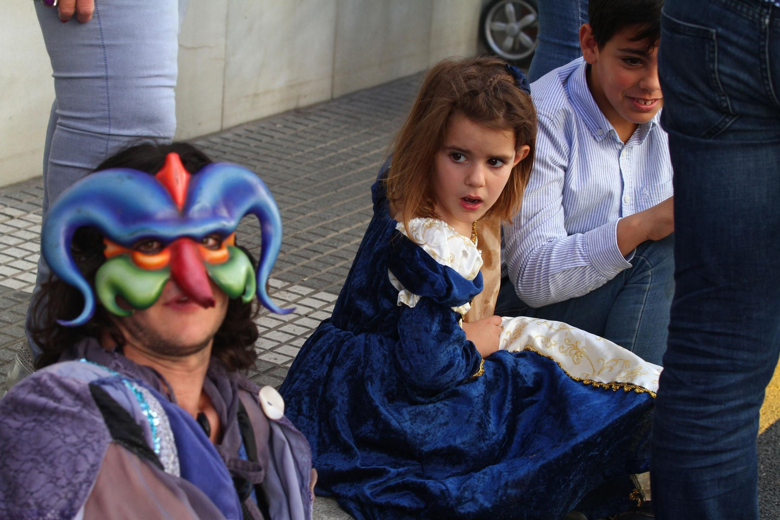 Imágenes del desfile de la XIX Feria Medieval del Descubrimiento, en Palos de la Frontera