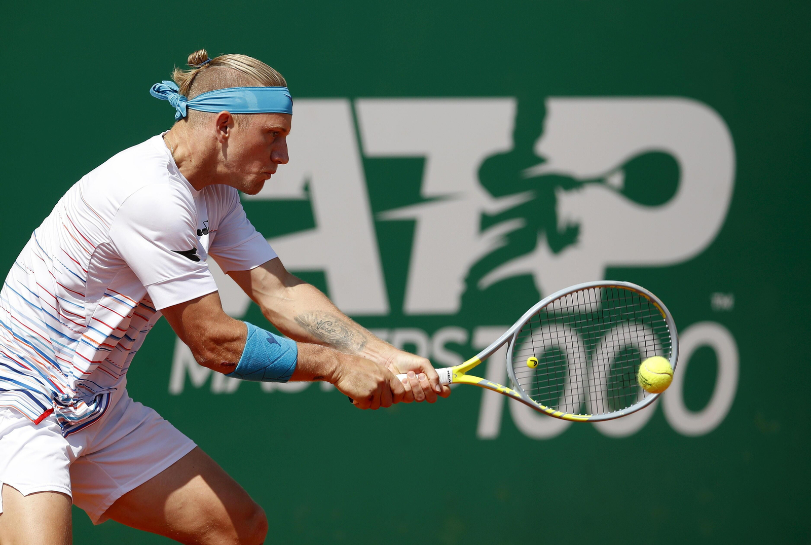 El triunfo de Alejandro Davidovich sobre Dimitrov, en fotos