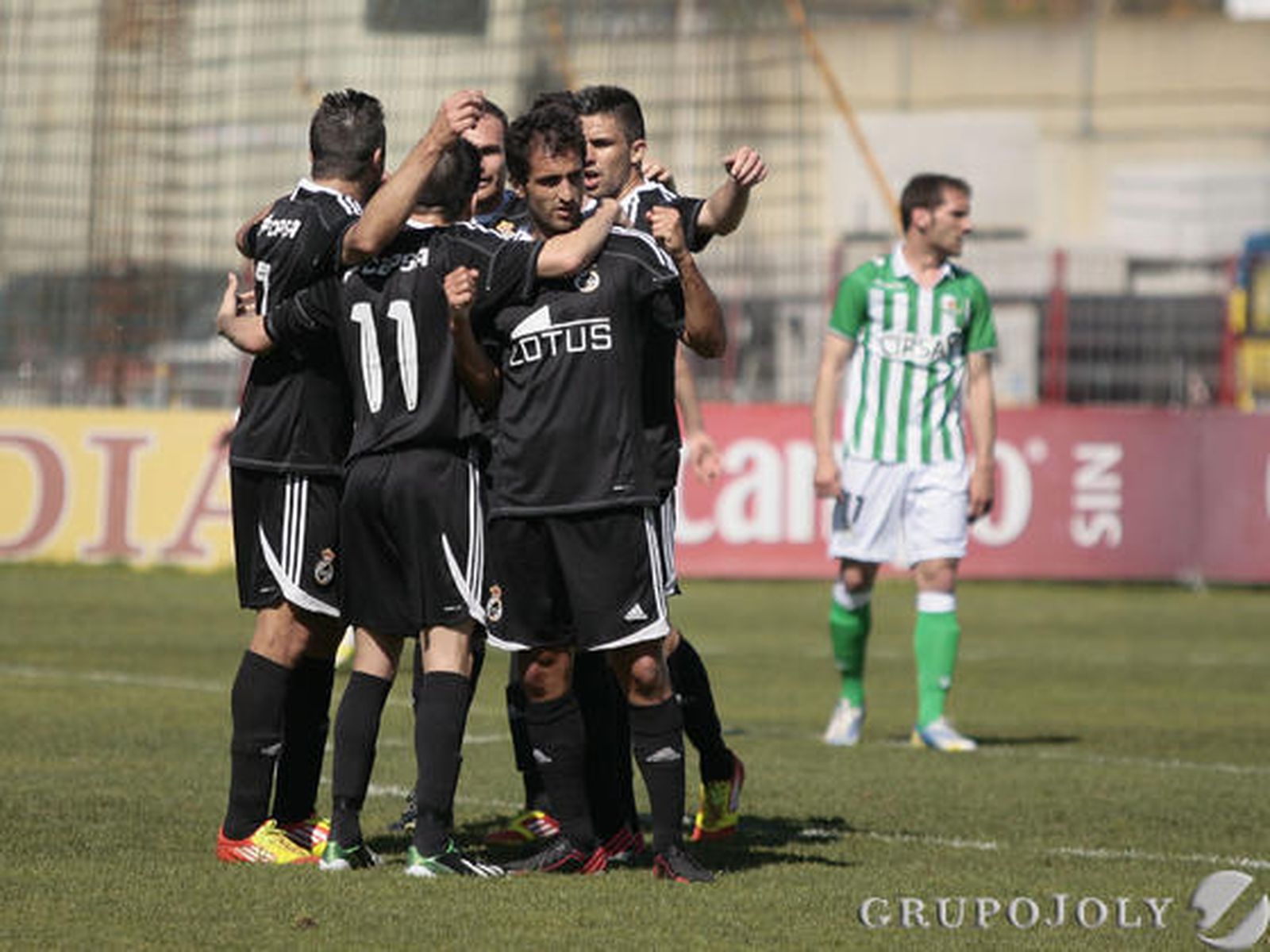 La Balona vence al Betis B con un 'hat-trick' de David Hernández.  Foto: Juan Carlos Muñoz