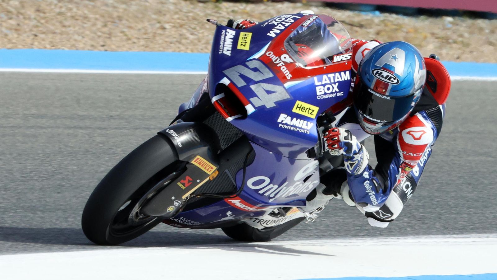 Imágenes de los entrenamientos de Moto2 del Viernes en Jerez