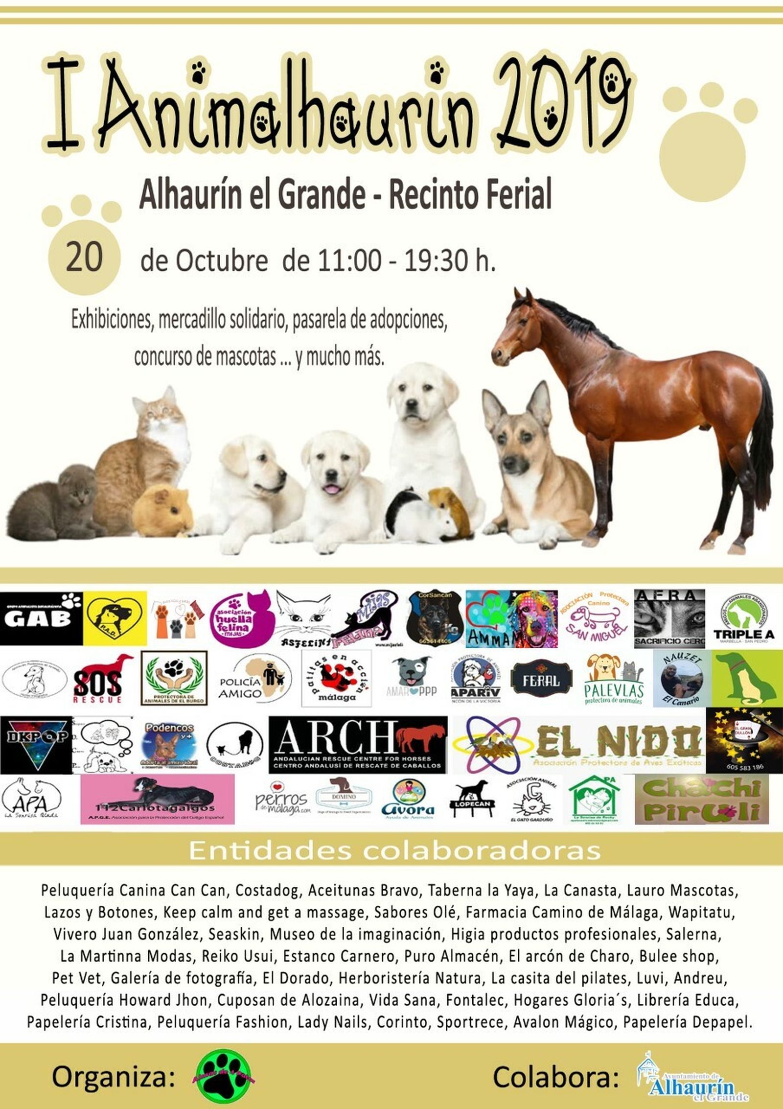 Cartel Animalhaurín.