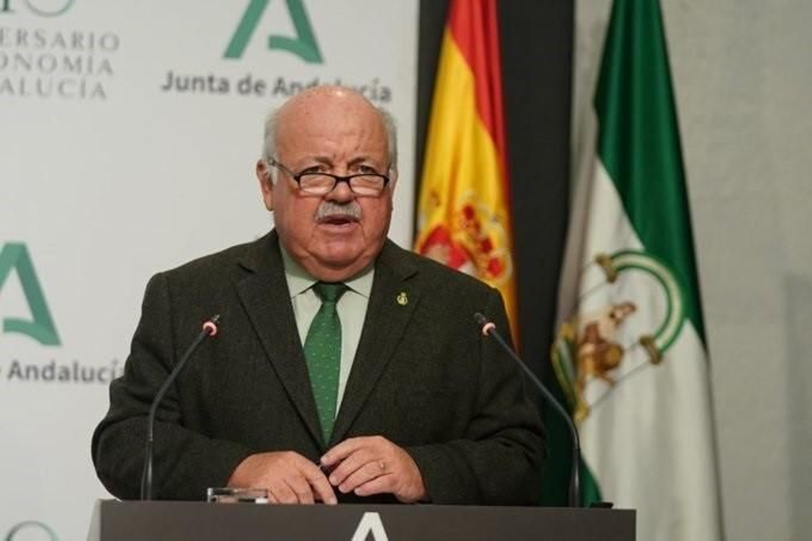 Jesús Aguirre, consejero de Salus y Familias.