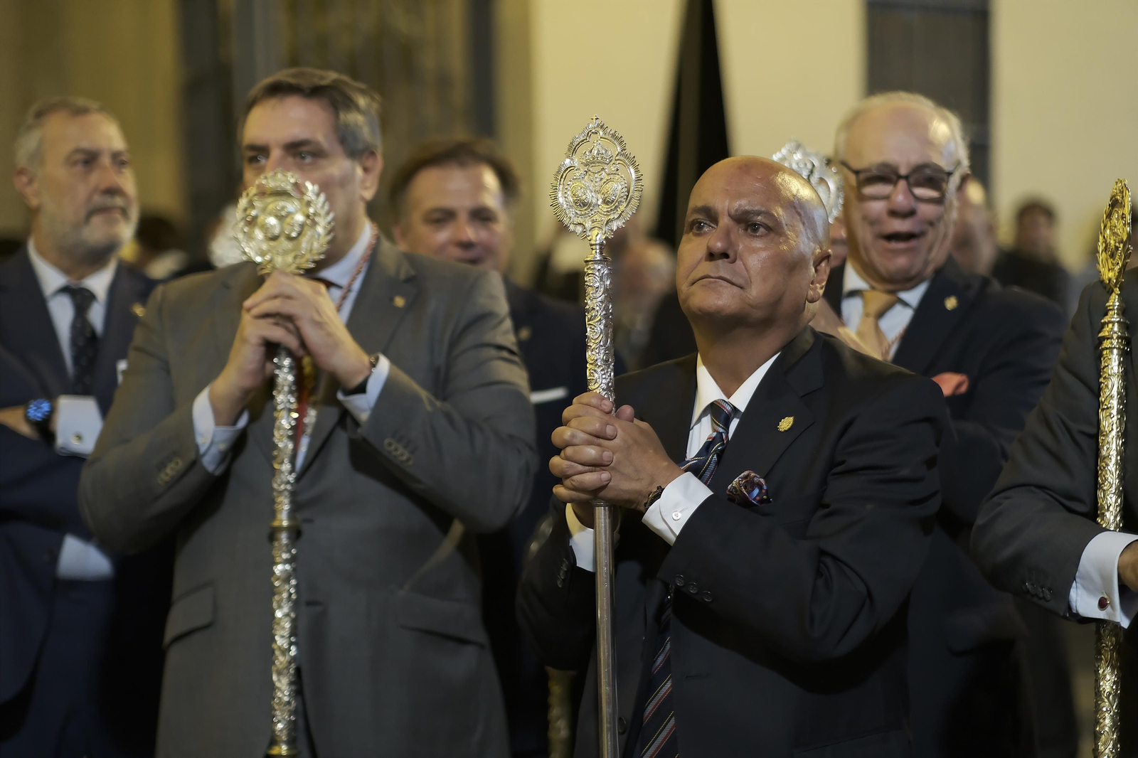 Las imágenes de la procesión de Madre de Dios del Rosario