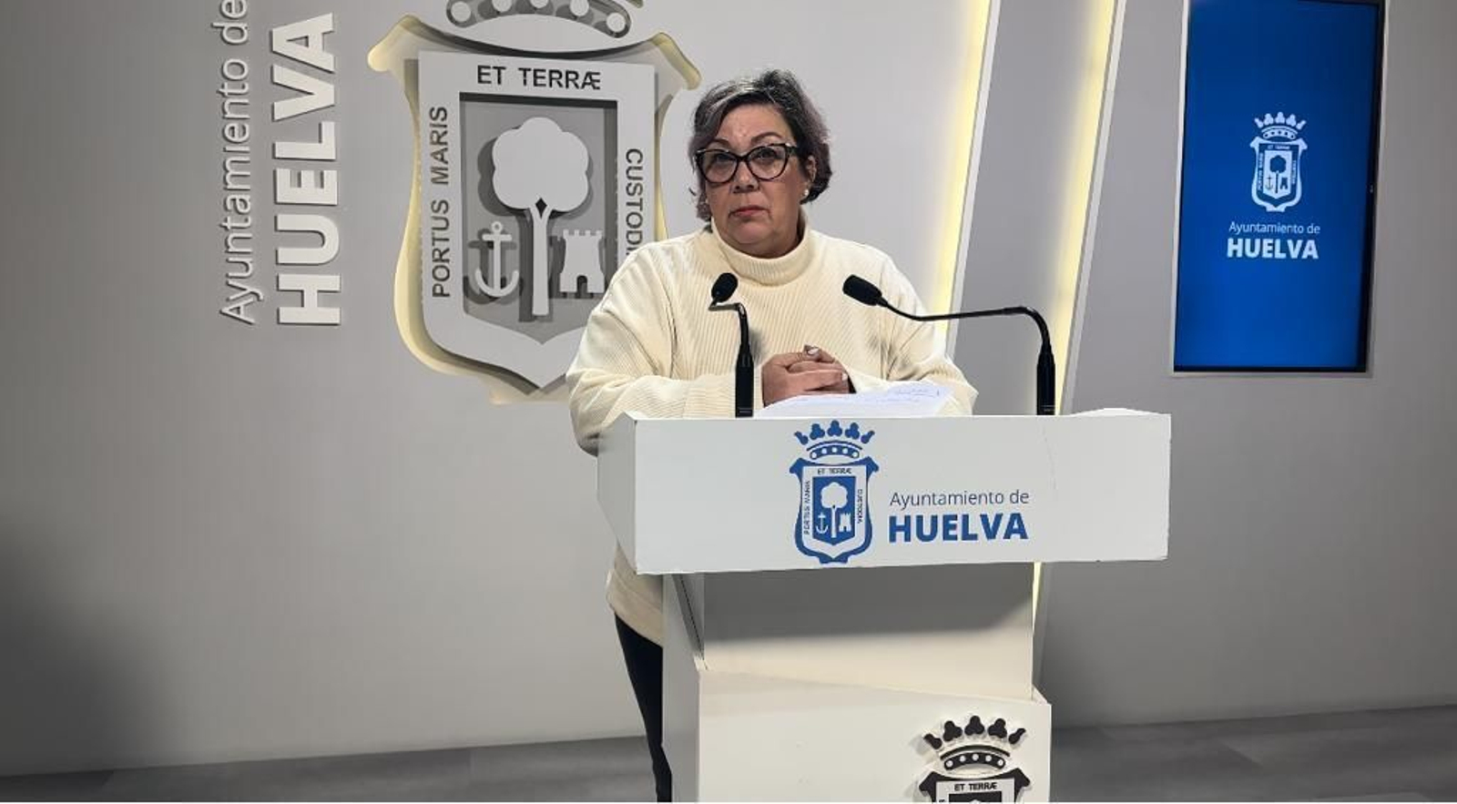 La portavoz de la Izquierda de Huelva en el Ayuntamiento de la capital, Mónica Rossi.