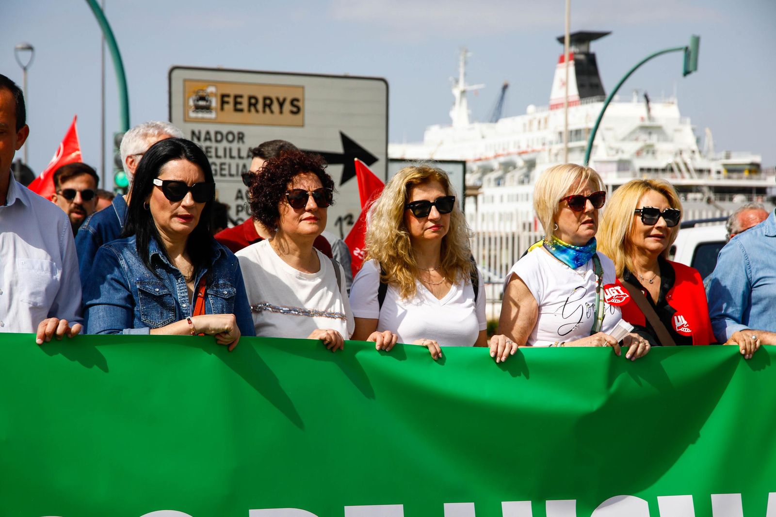 Las imágenes de la manifestaciones del 1 mayo en Almería, Día del Trabajador