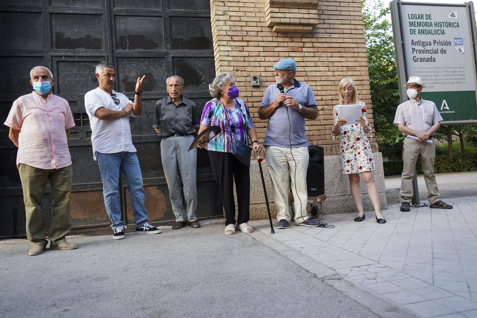 Granada rinde homenaje a la resistencia antifranquista