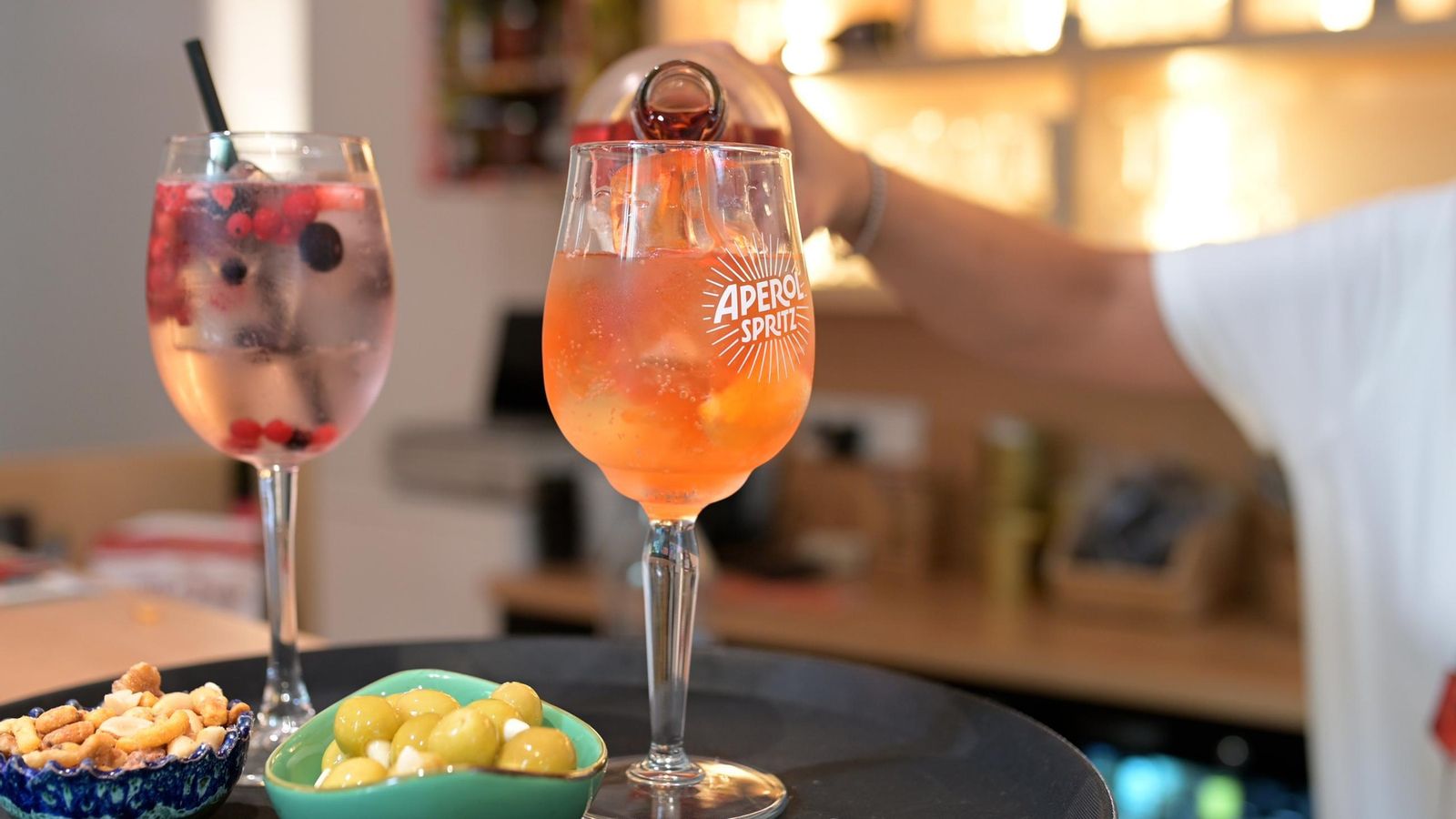 El Aperol es la bebida por excelencia del aperitivo