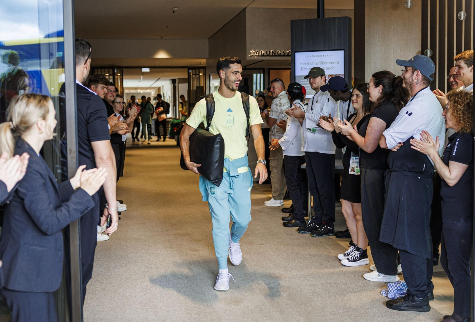 Las fotos de España antes de la gran final contra Inglaterra