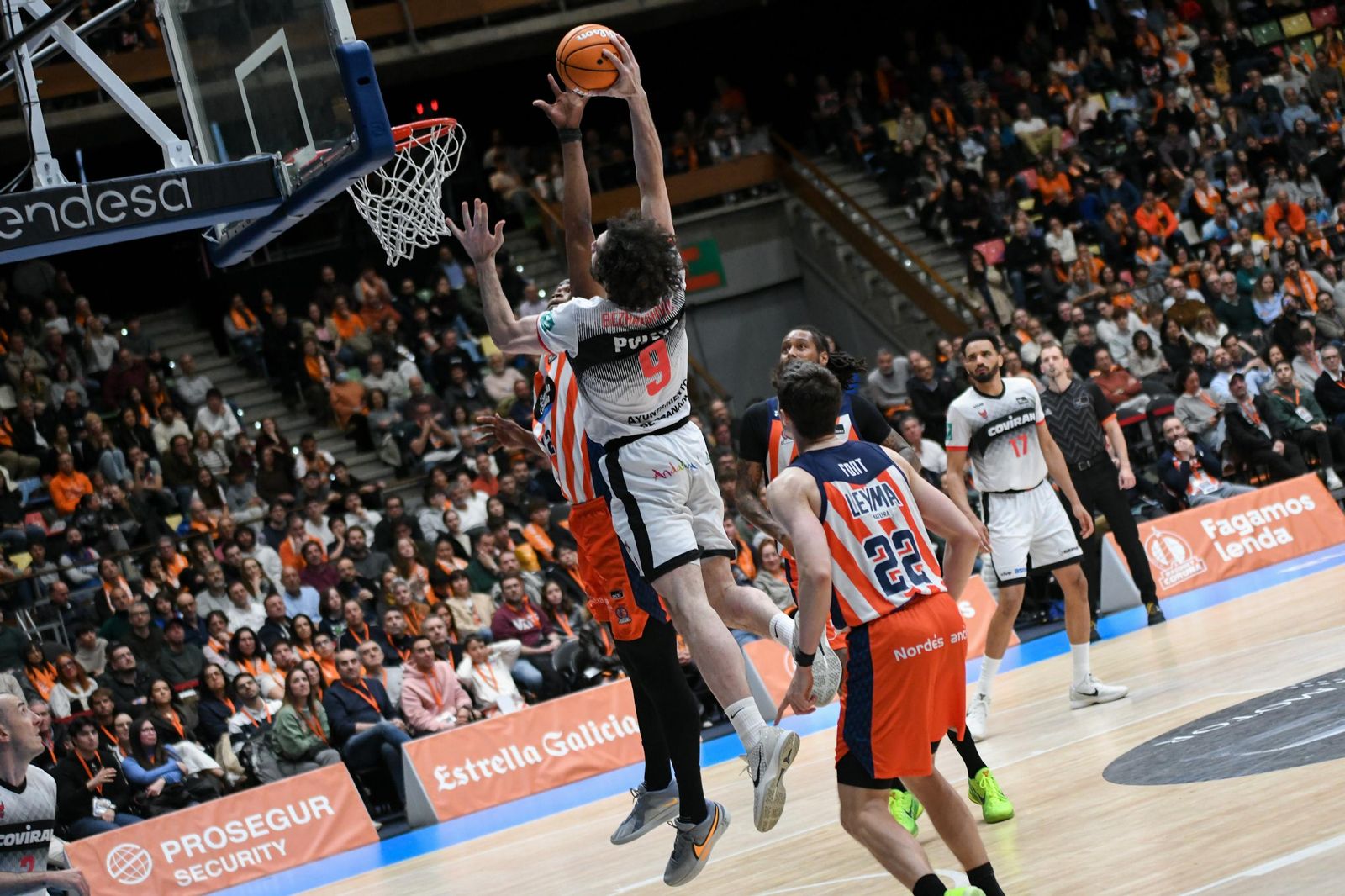 Las mejores imágenes del Leyma Coruña-Covirán Granada