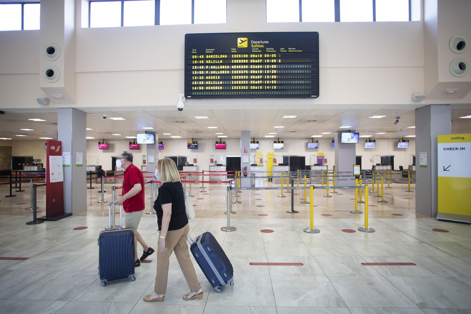 El aeropuerto de Granada en una imagen de archivo.