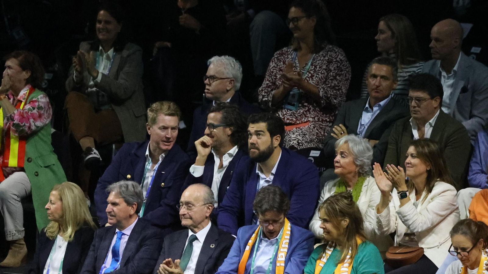 Búscate en las gradas del Carpena en la Copa Davis de Málaga