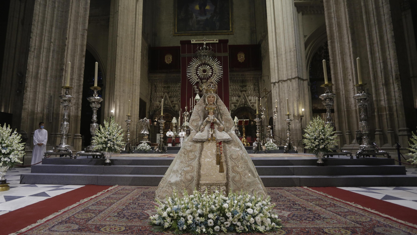 La festividad de la Virgen de los Reyes  marcada por la pandemia
