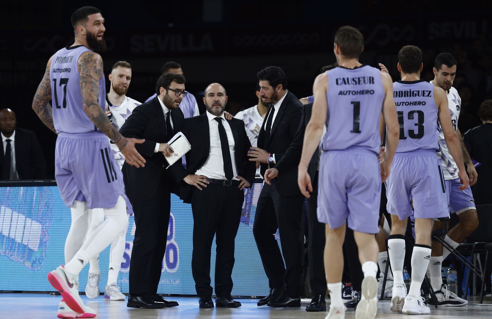 Las imágenes del Betis-Real Madrid Baloncesto