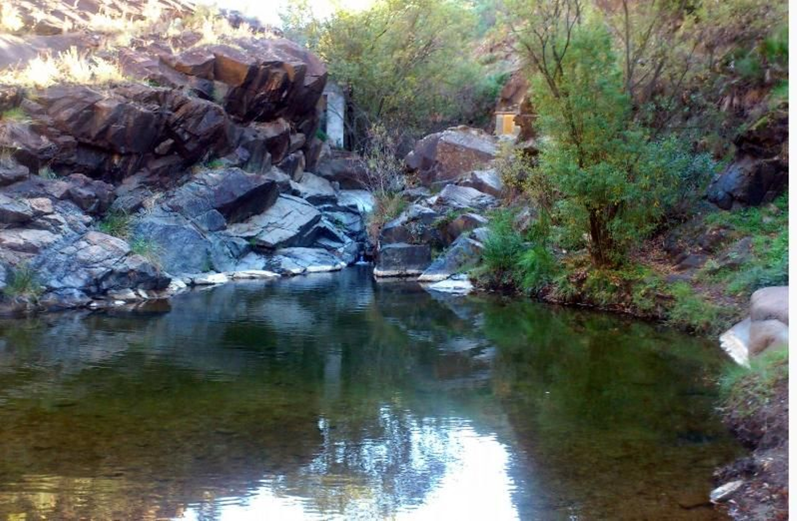 Charco de Las Viñas, en las proximidades de Ojén.