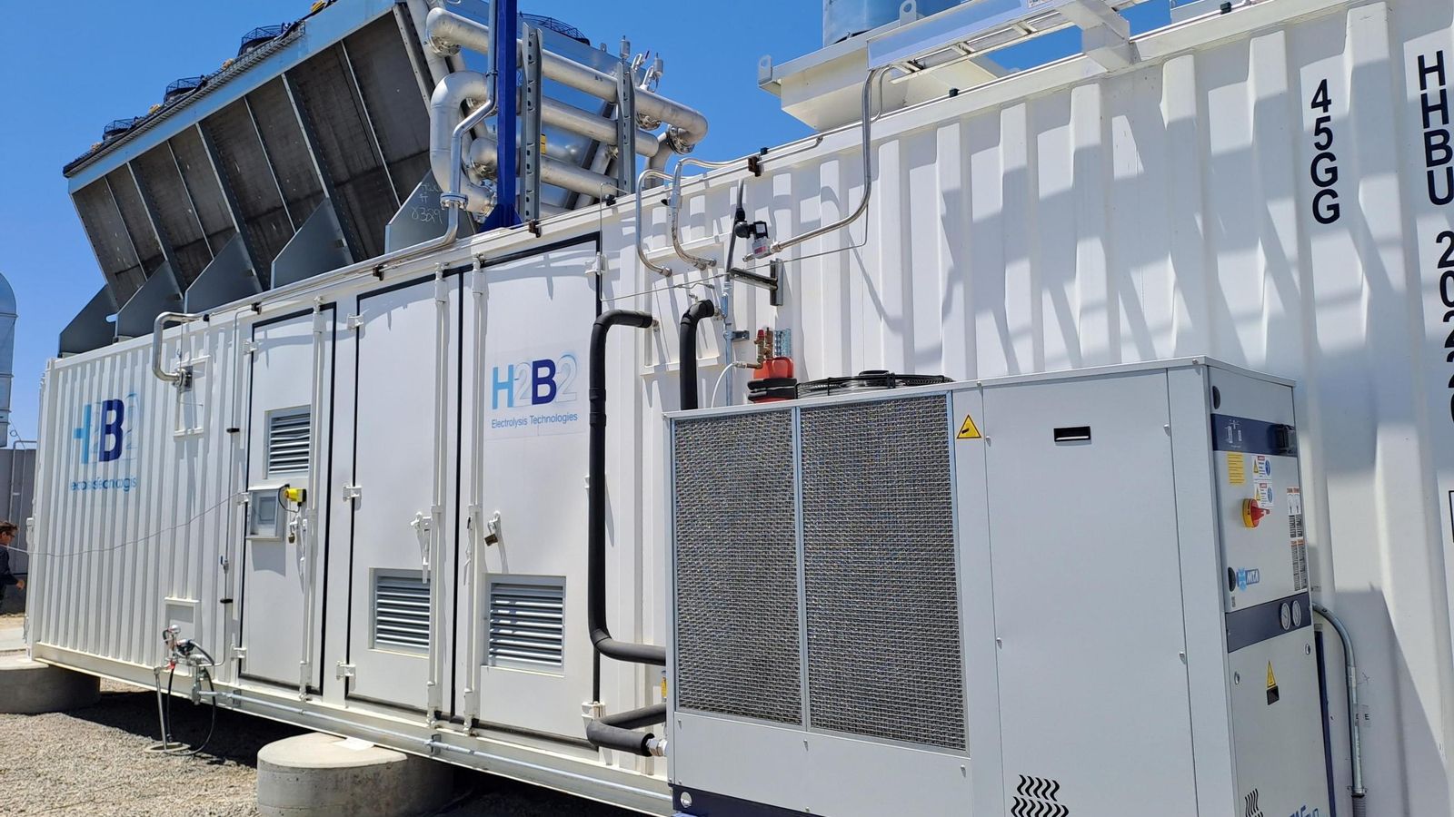 Electrolizadores fabricados en Dos Hermanas (Sevilla) por H2B2