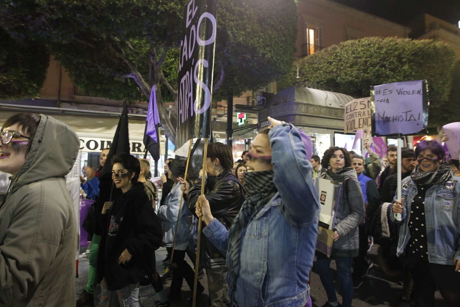 Manifestación Día Mundial contra la Violencia de Género. Almería