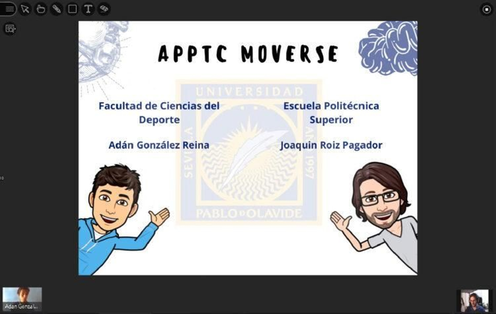 Dos estudiantes de la UPO crean la app sApptc Moverse.