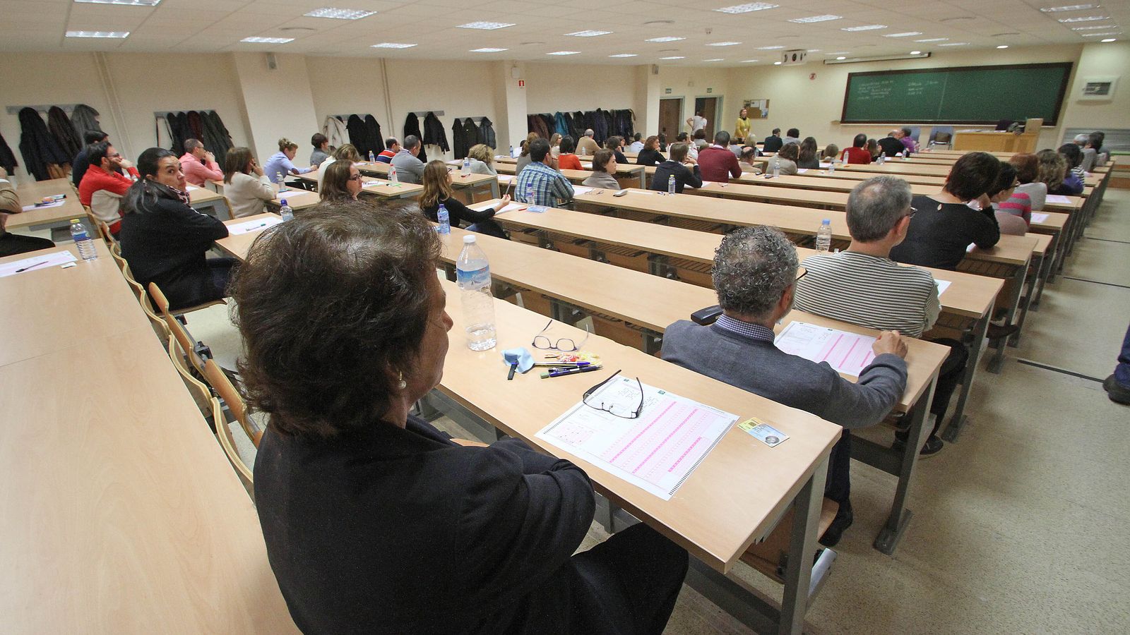 Examen de oposición en Sevilla