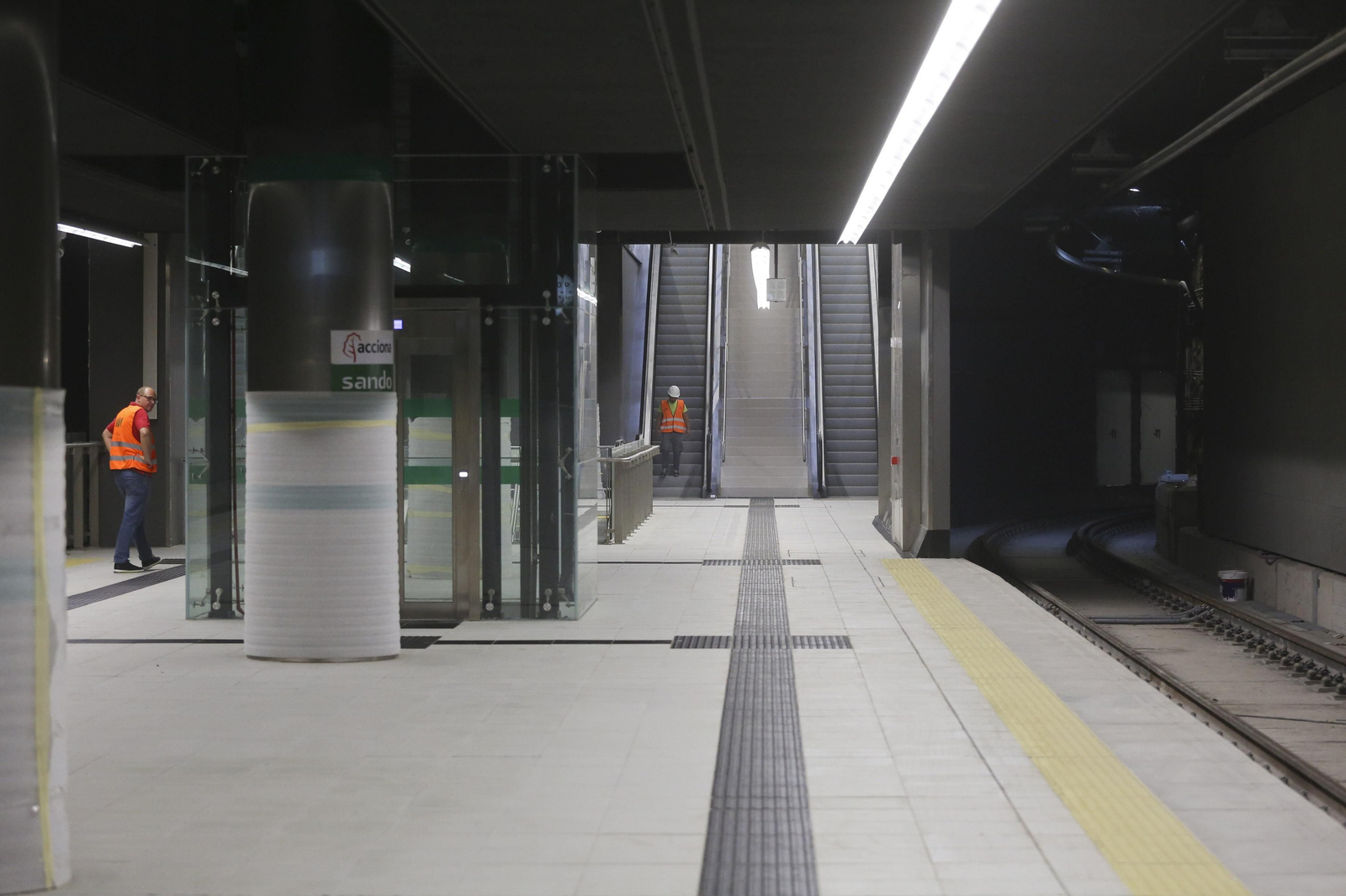 El Metro al Centro de Málaga: fotos de las estaciones Atarazanas y Guadalmedina El Metro al Centro de Málaga: fotos de las estaciones Atarazanas y Guadalmedina