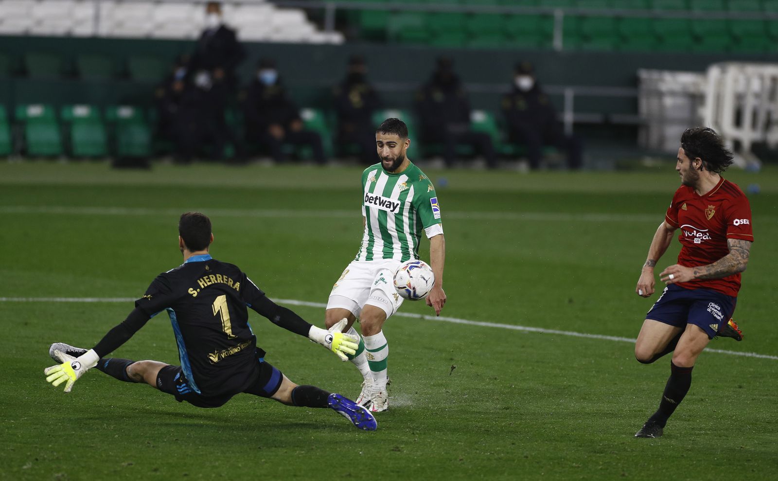 Las imágenes del Betis-Osasuna