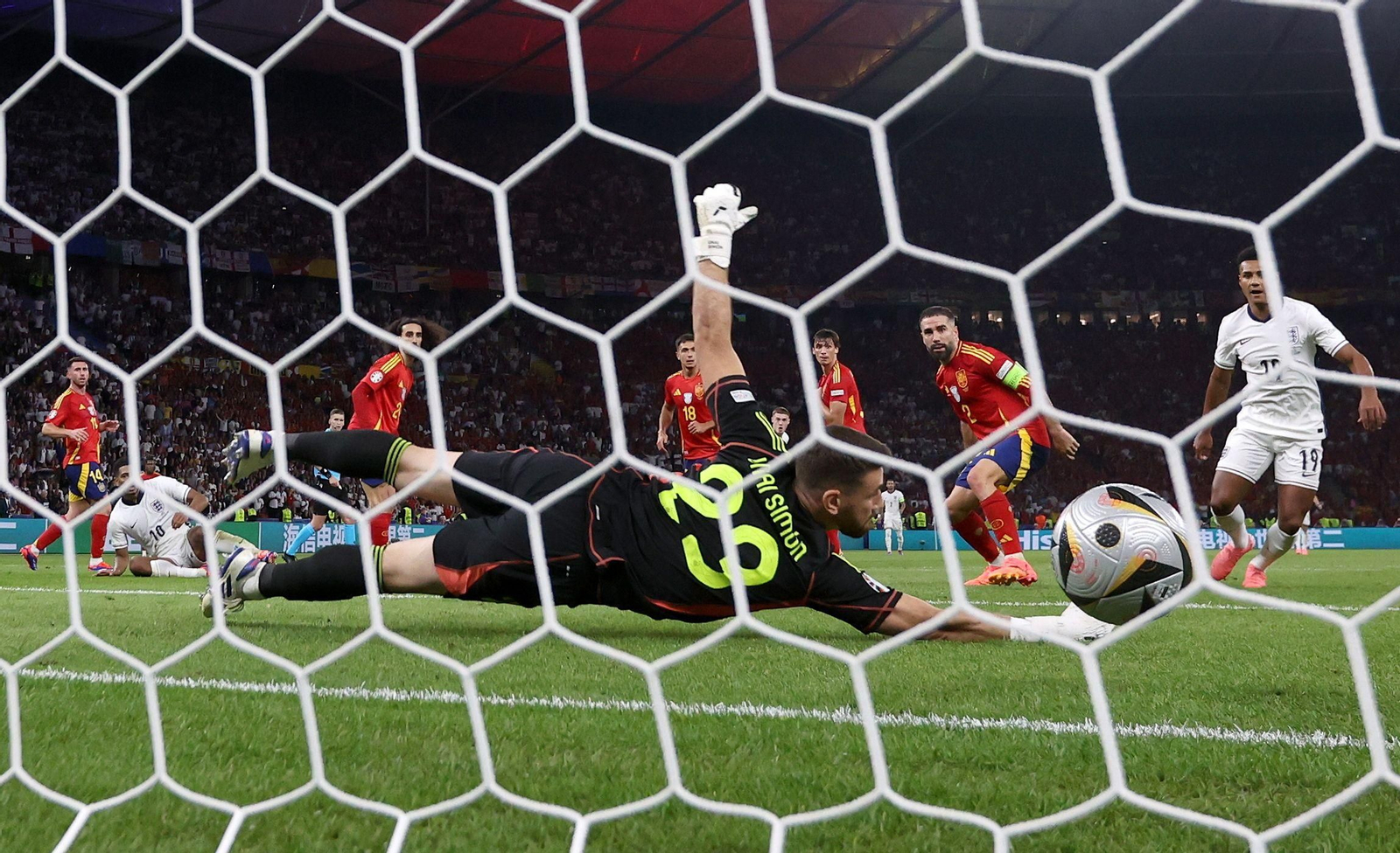 Las mejores fotos de la final España - Inglaterra
