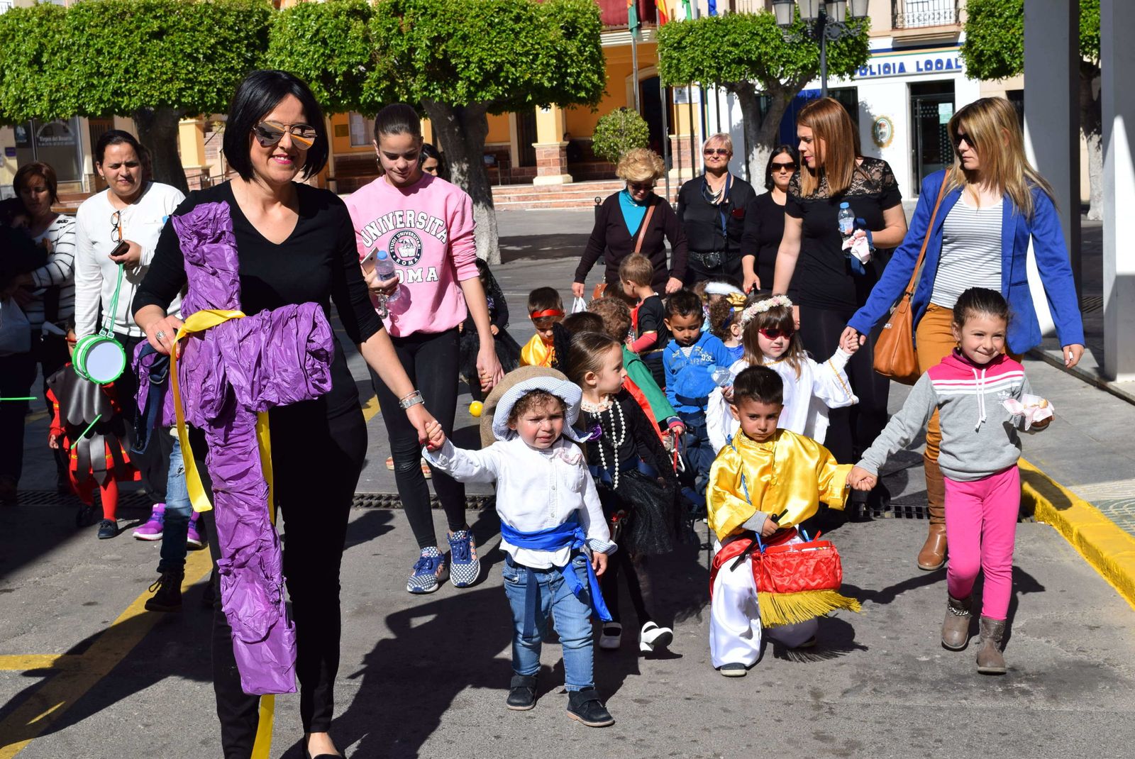 Los peques de la Escuela Infantil Dama del Ruiní.