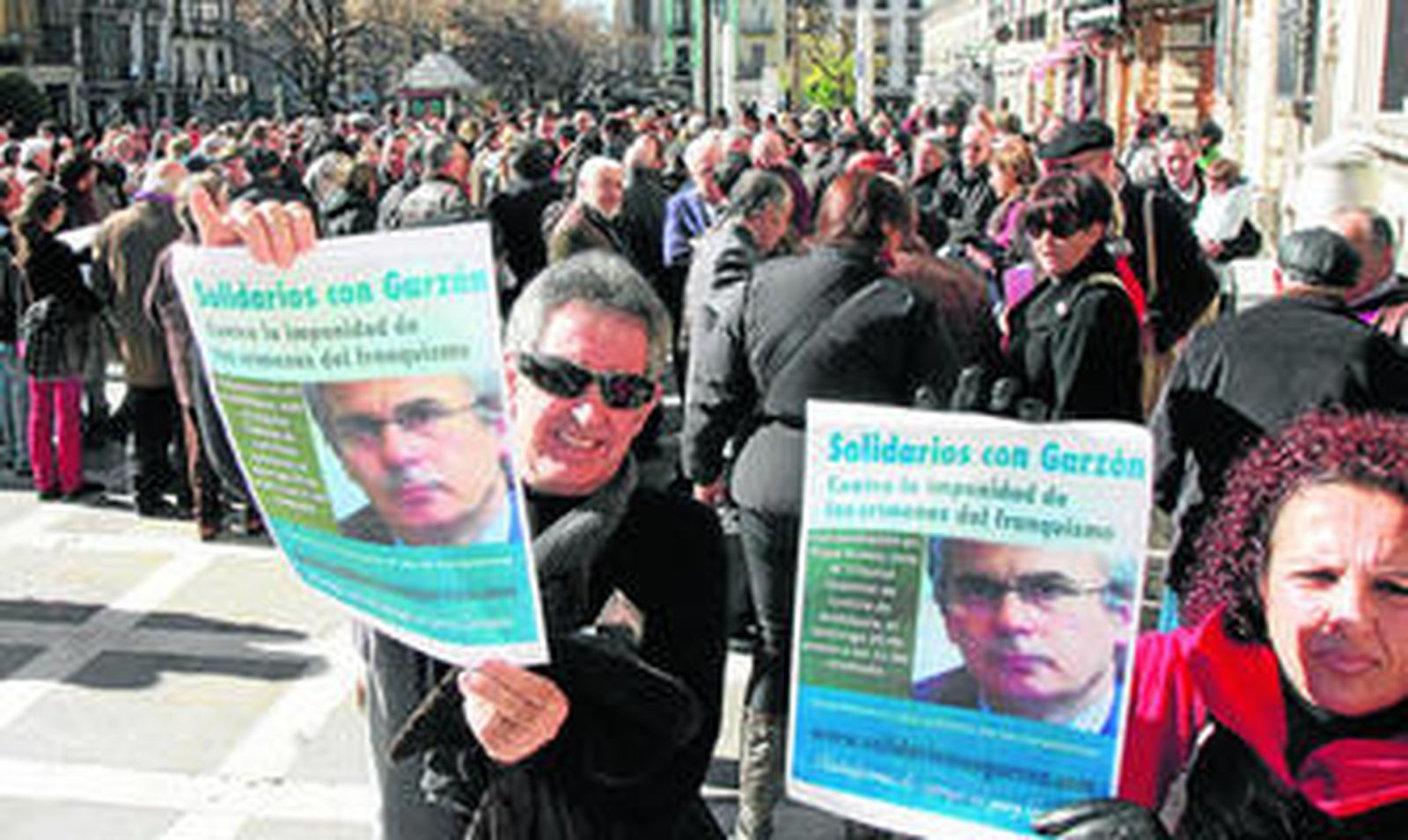 Baltasar Garzón se ha convertido en un símbolo para la izquierda de la Memoria Histórica.