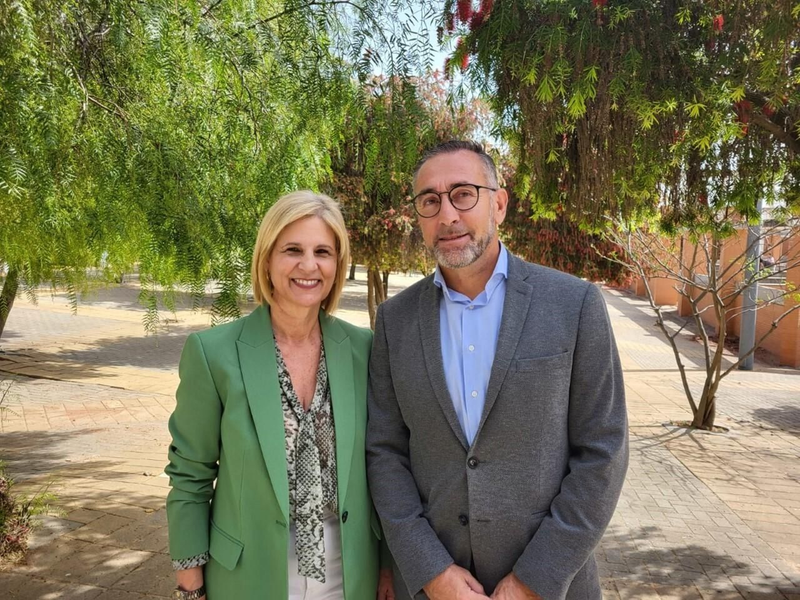 Tomás Sampalo Torres y María José García-Pelayo.