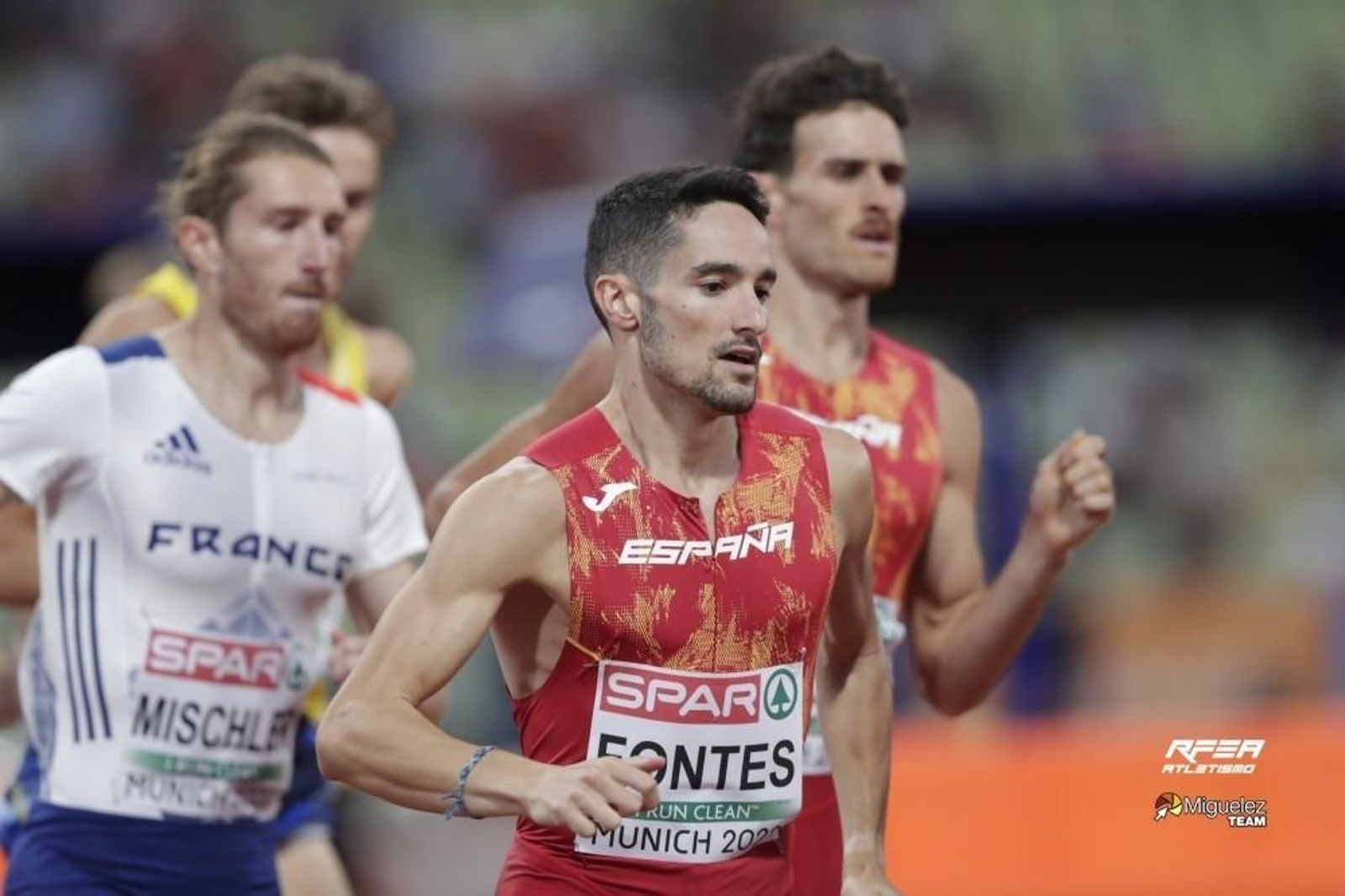 Ignacio Fontes en una prueba con la camiseta de la Selección española.