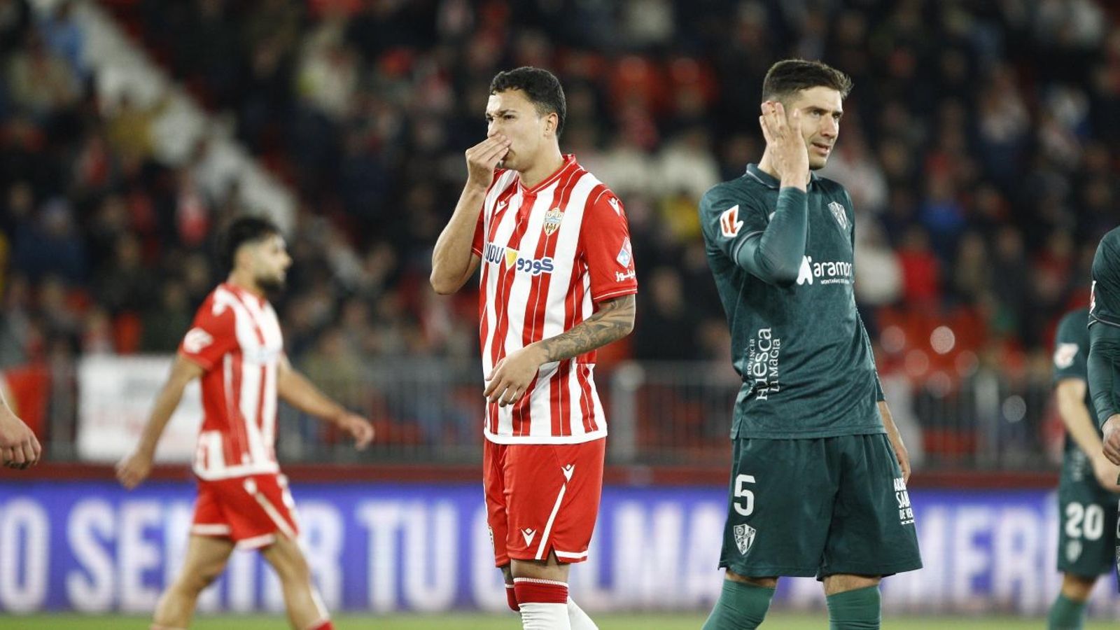 Thalys, titular en el encuentro contra el Huesca del pasado sábado.