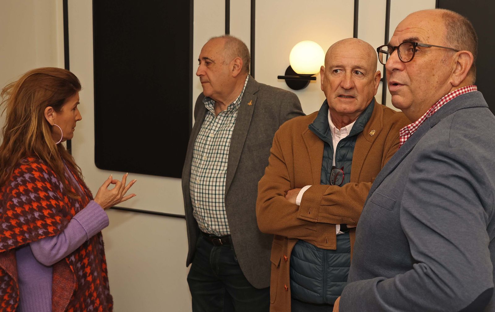 Imágenes de la tertulia de Cuaresma organizada por Europa Sur en La Línea