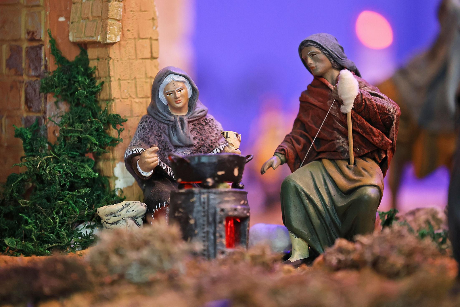 Imágenes del Nacimiento de la Hermandad del Nazareno